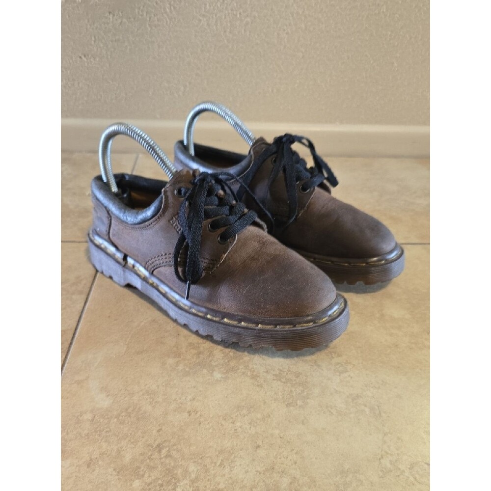Dr. Martens Brown Leather Shoes with Made In England Vintage UK 6, US 7M, US 8W